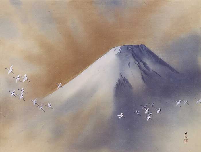 Японский художник Ёкояма Тайкан